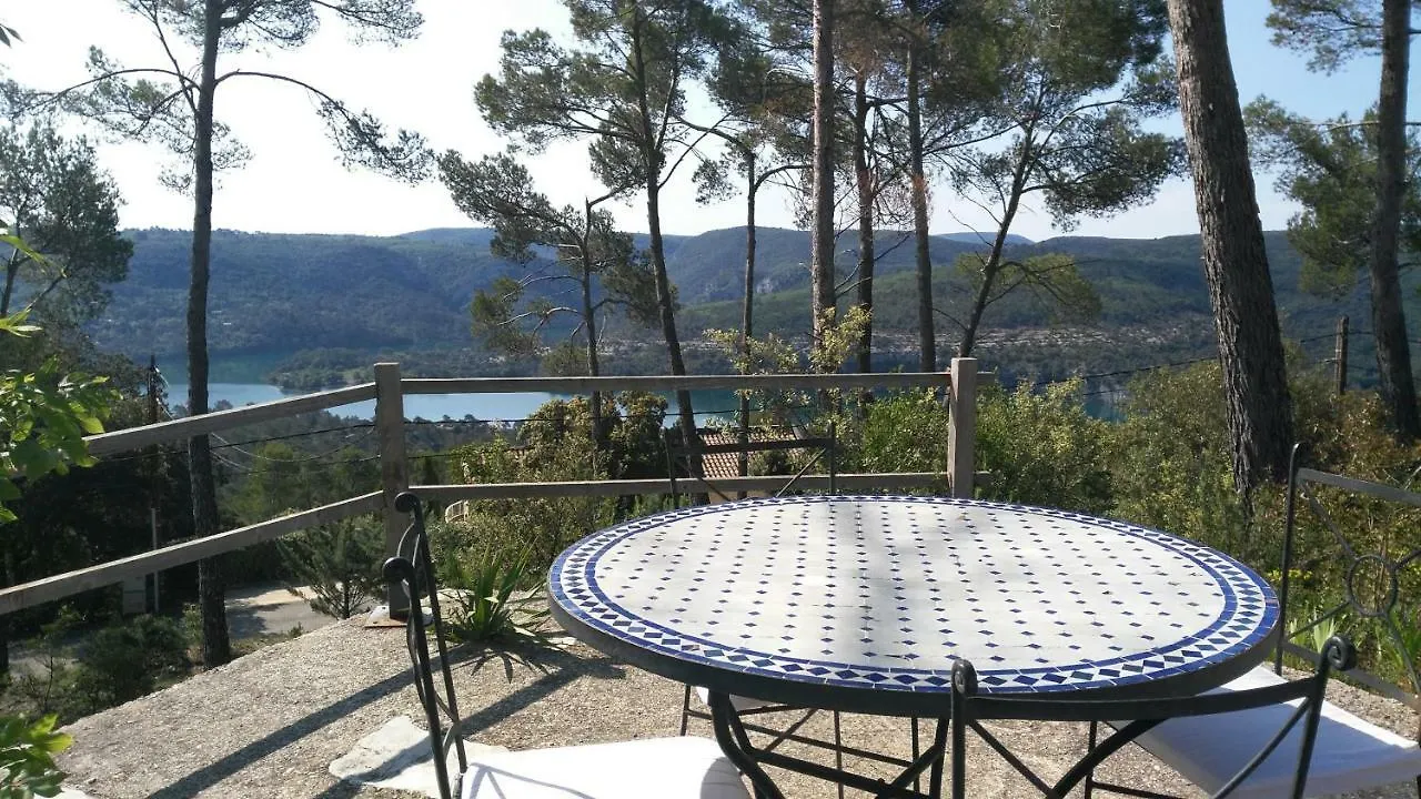 La Pinede Du Lac Esparron-de-Verdon Nocleg ze śniadaniem